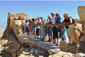 Masada - Naa grupa na vidikovcu