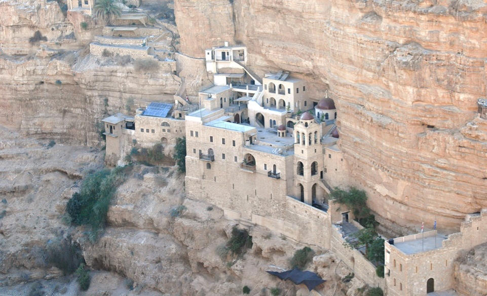 Wadi Qelt (Palestina) - Samostan Svetog Juraja