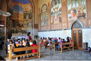 Ein Karem - Crkva Pohođenja BDM iznutra 