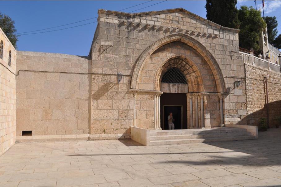 Jeruzalem - Ulazni portal Crkve Marijina groba