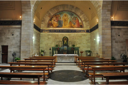 Betanija (Palestina) - Crkva sv. Lazara iznutra